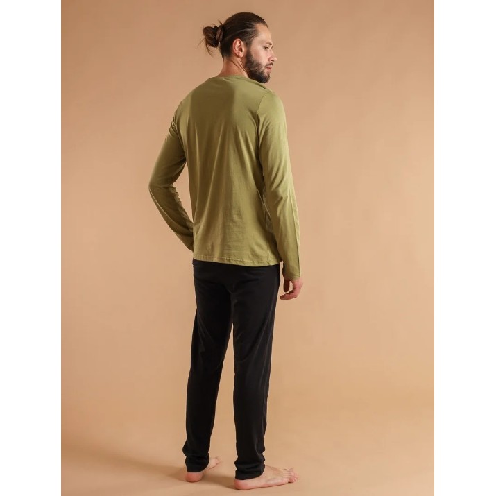 Мужская пижама Bumbacel MPJ7117_0627_M5 Green, s.XL