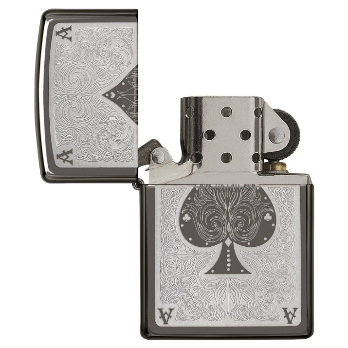 Brichetă Zippo 28323 150 Ace Filigree Black Ice