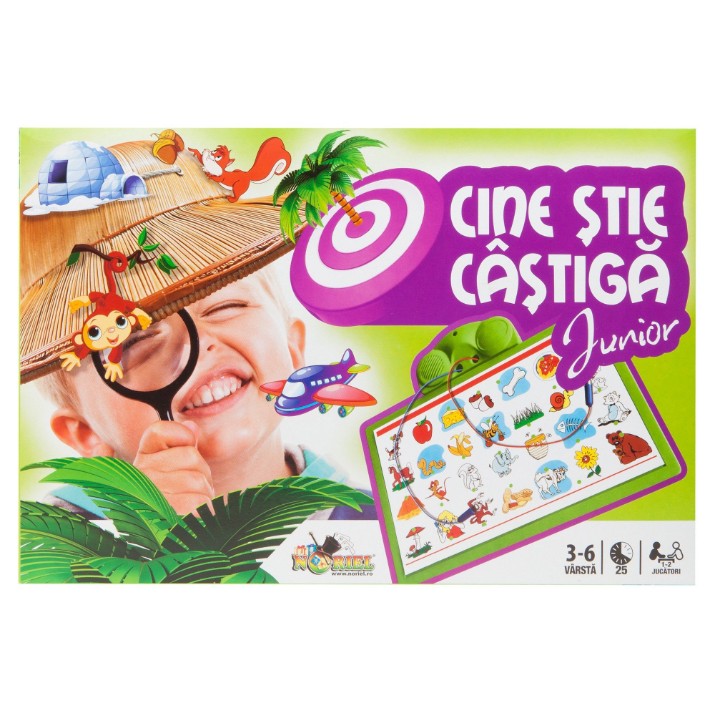 Joc educativ de masa Noriel Cine stie (NOR7997)