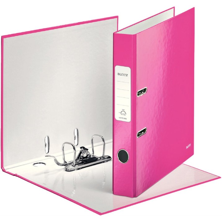 Папка-регистратор Leitz Active Wow А4/5 Pink