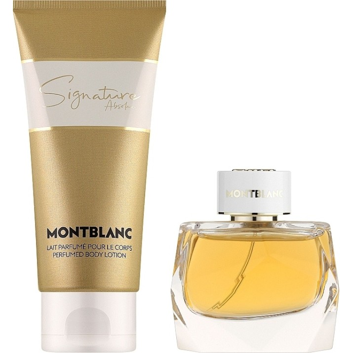 Парфюмерный набор для неё Montblanc Signature Absolue EDP 50ml + Body Lotion 100ml
