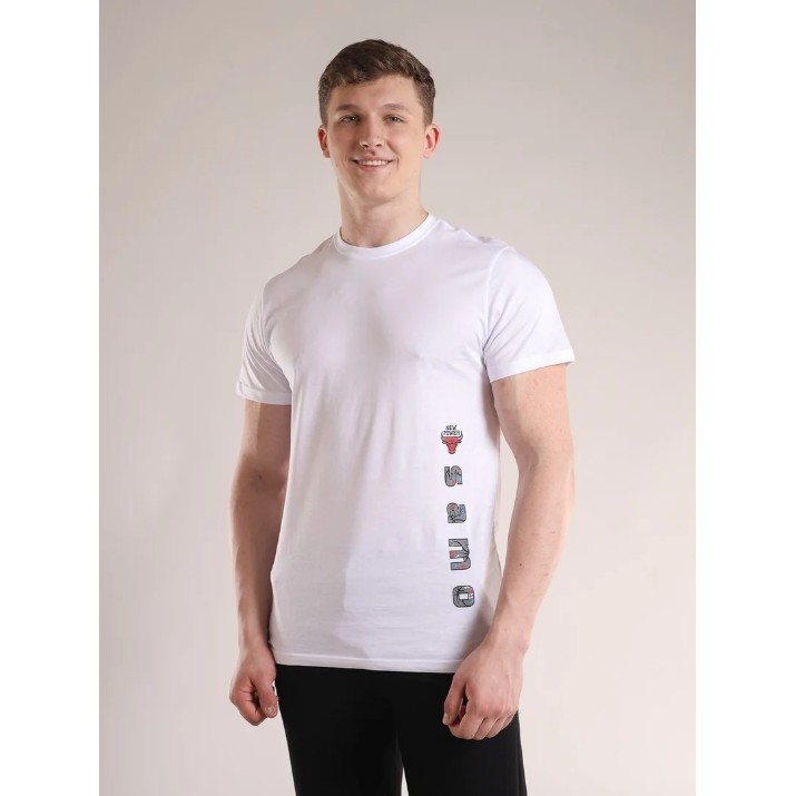 Мужская футболка Bumbacel MT5622K_4001K13_S6 White, s.XL