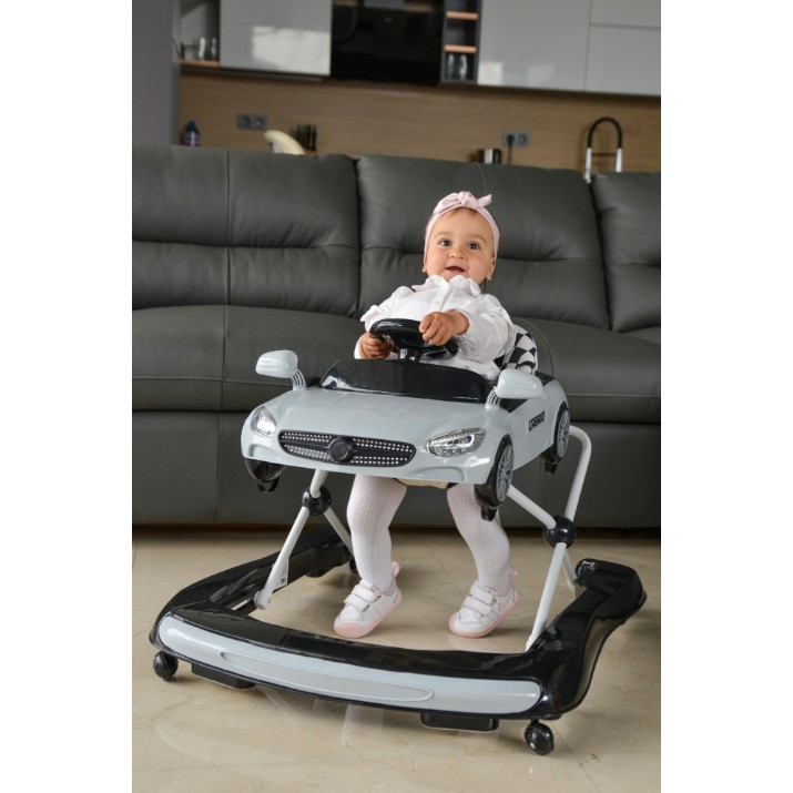 Ходунки Moni Walker 2in1 Cabrio Grey (MT.221804)