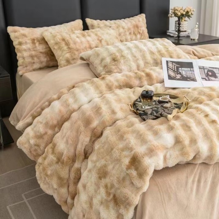 Комплект подушка и покрывало O’llessya New Style 230x250cm + 2pcs 50x70cm Cafeniu (V1-2/2)