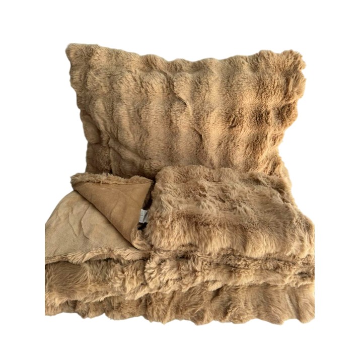Комплект подушка и покрывало O’llessya New Style 230x250cm + 2pcs 50x70cm Cafeniu (V1-3/2)