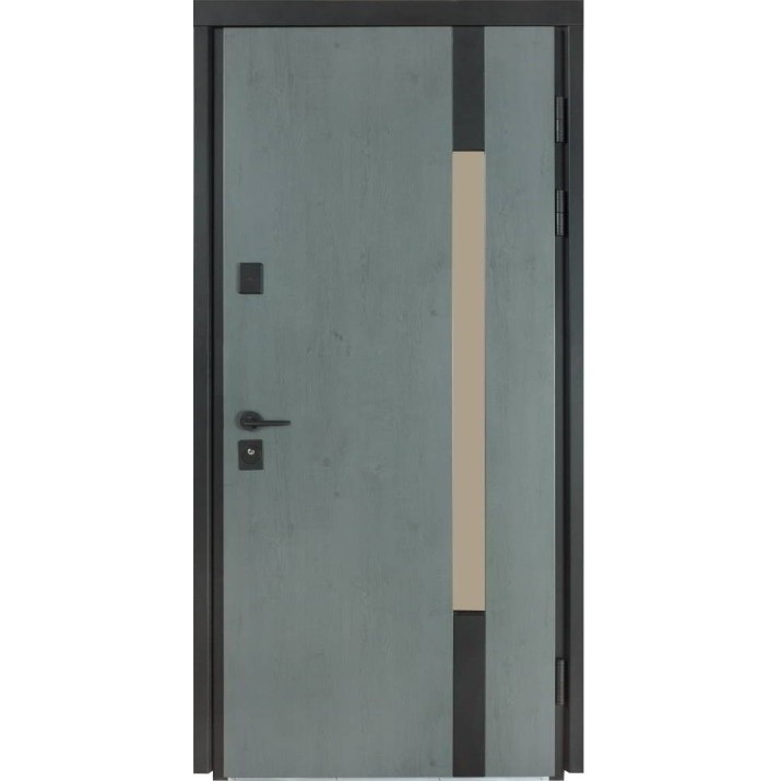 Входная дверь Булат Термо House 705/428 Anthracite/Polar Oak Street 950mm Left
