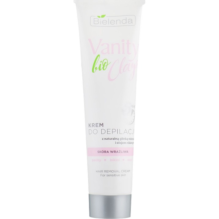 Cremă pentru depilare Bielenda Vanity Bio Clays Pink 100ml