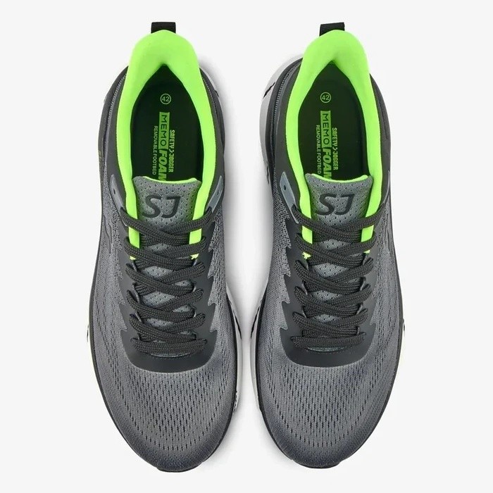 Adidași pentru bărbați Safety Jogger Cushion 2 609083 Black/Grey, s.43