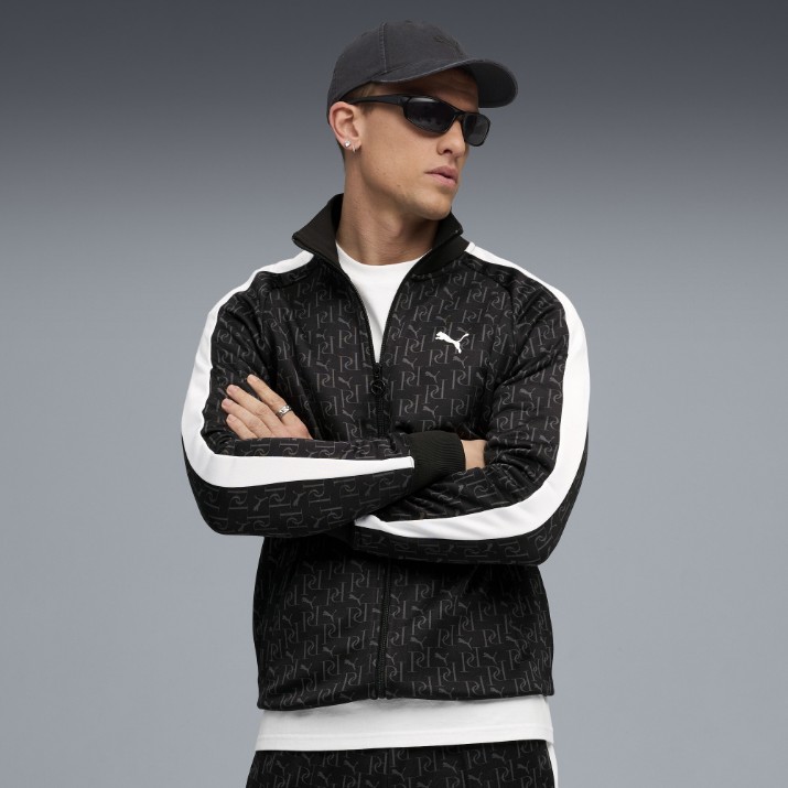 Мужская олимпийка Puma T7 All-Over Print Puma Black, s.L (63431501)