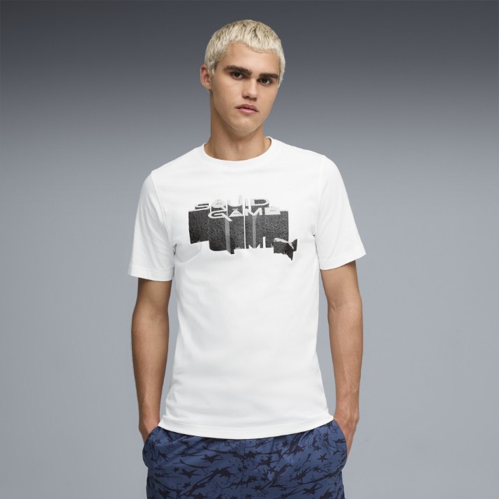 Мужская футболка Puma X Squid Game Graphic Puma White, s.L