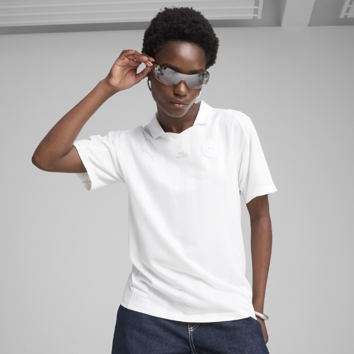 Женская футболка Puma Individual Jer-She Tee Puma White, s.XL