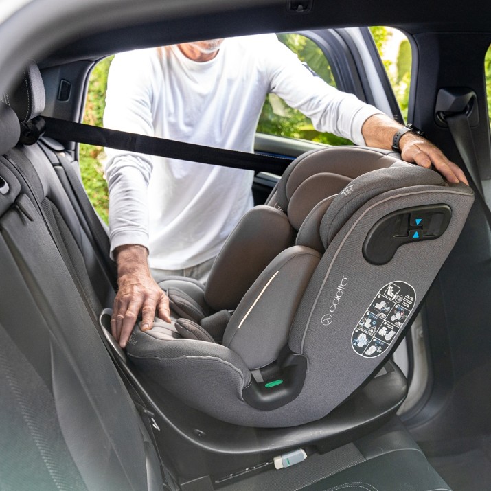 Scaun auto pentru copii Coletto Ivo Dark Grey (CL.223459)