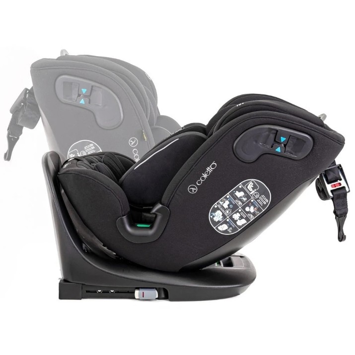 Детское автокресло Coletto Ivo Dark Grey (CL.223459)