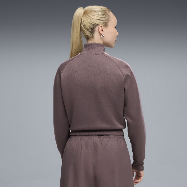 Jachetă damă Puma T7 Always On Raisin, s.XS
