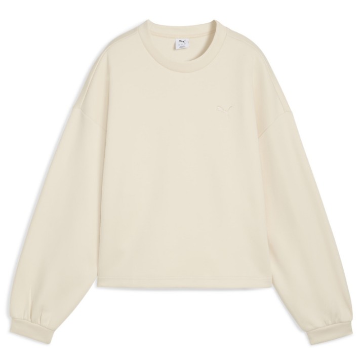Женская толстовка Puma Wardrobe Ess Oversized Crew Alpine Snow, s.L