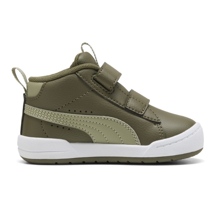 Bocanci pentru copii Puma Multiflex 2 Mid Sl V Inf Loden Green/Lux Army, s.20