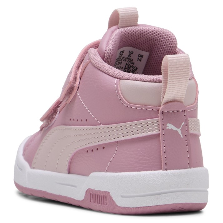 Bocanci pentru copii Puma Multiflex 2 Mid Sl V Inf Poised Pink/Mauve Mist, s.26