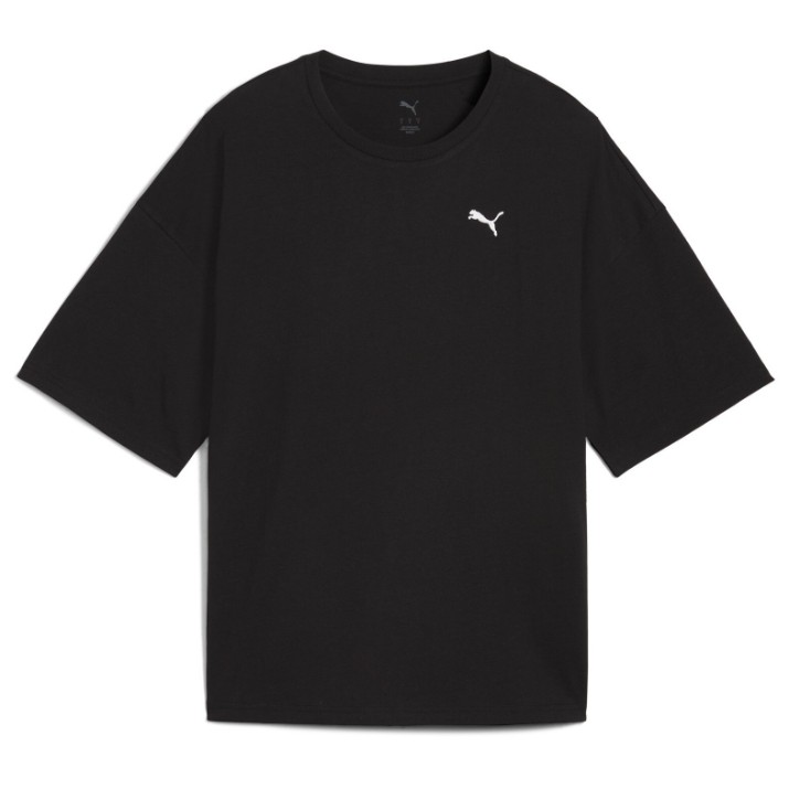 Женская футболка Puma Wardrobe Ess Oversized Puma Black, s.S