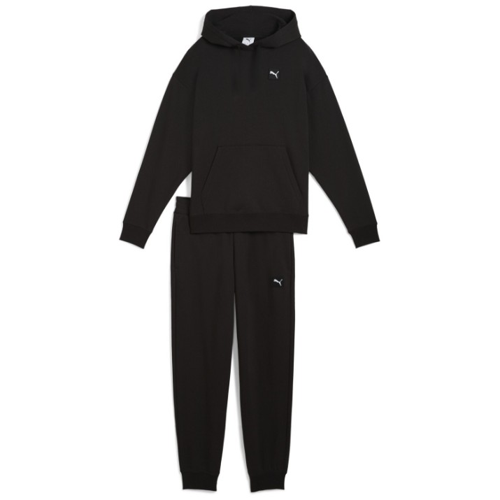 Женский спортивный костюм Puma Loungewear Sweat Comfort Fl Cl Puma Black, s.M