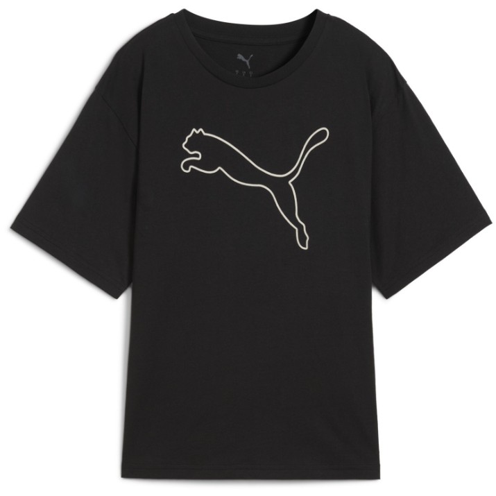 Tricou de dame Puma Her Relaxed Graphic Puma Black, s.L