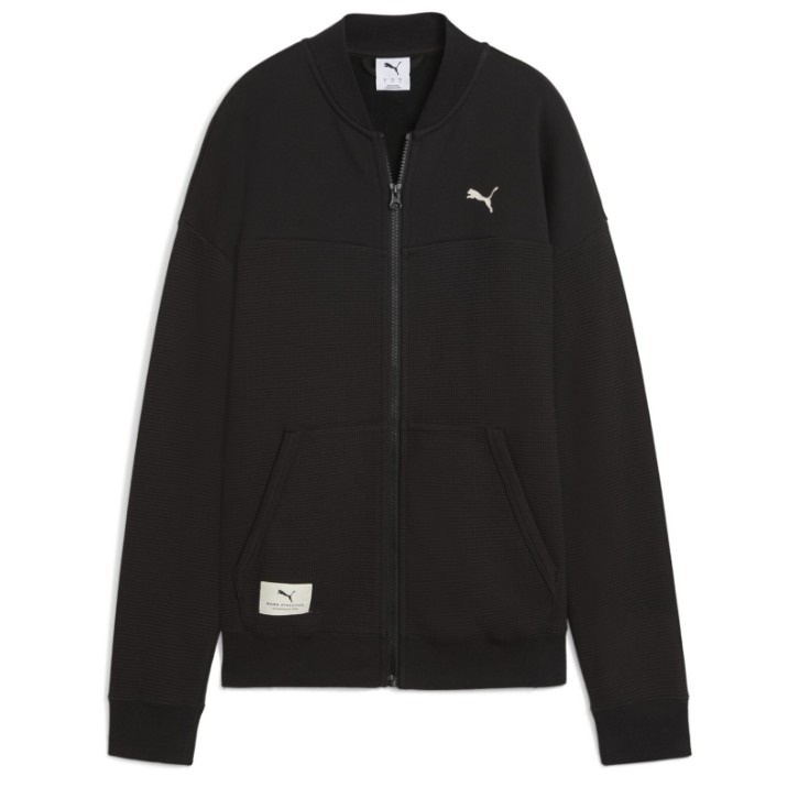 Hanorac damă Puma Class Relaxed Pinnacle Full-Zip Fl Puma Black, s.M
