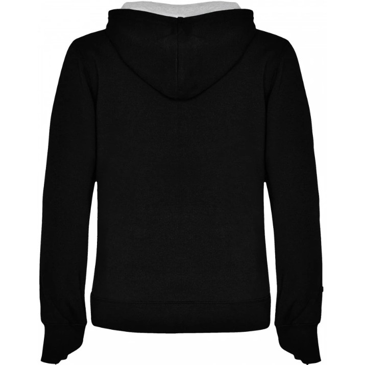 Hanorac damă Roly Urban Woman 1068 Black/Heather Grey, s.M