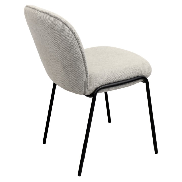 Scaun Deco Nanco Grey (SNAN-SFN-GRY83)