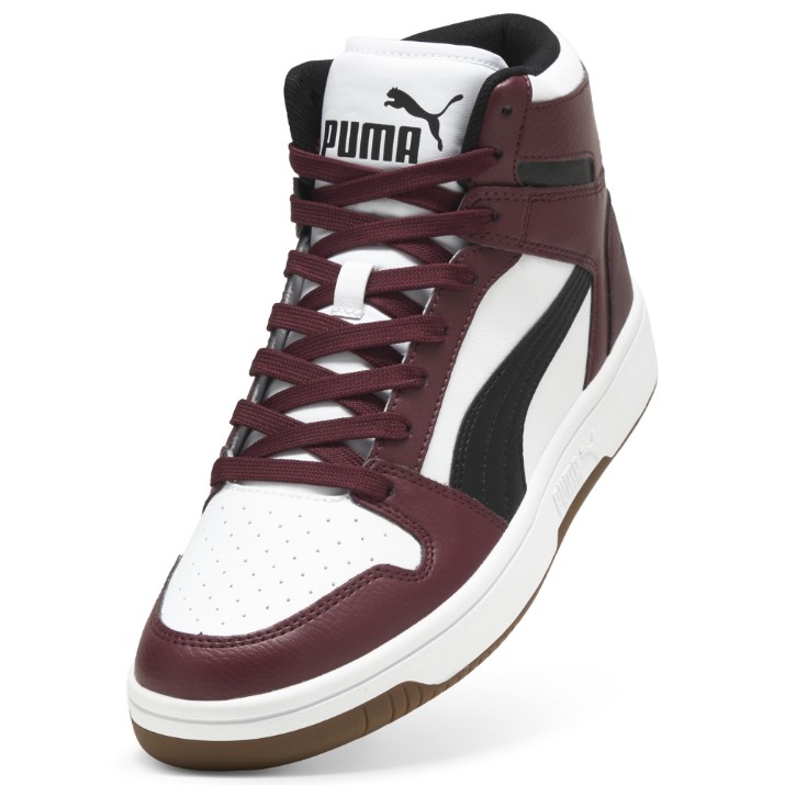 Ботинки мужские Puma Rebound Layup Rcl Ruby Shimmer/Puma Black/White, s.43