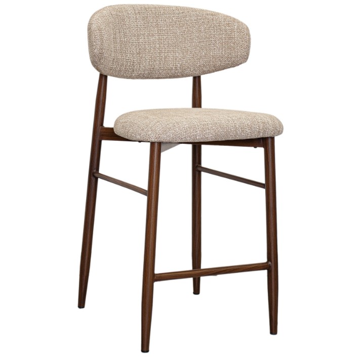 Scaun de bar Deco Meridian Beige (SBMER-HGT-BEWL)