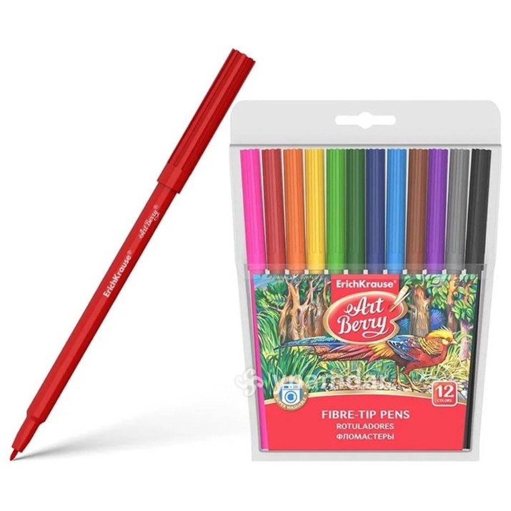 Set carioci Erich Krause ArtBerry 12pcs (33050) 