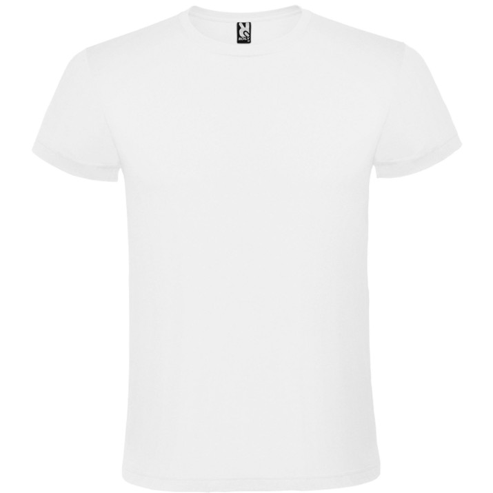 Мужская футболка Roly Atomic 150 6424 White, s.L