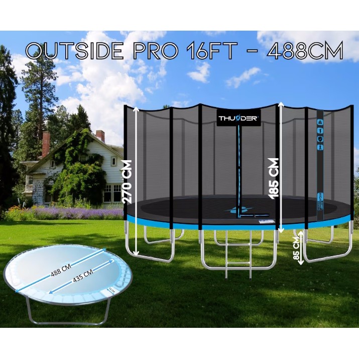 Trambulina Thunder Pro 488cm 00002009