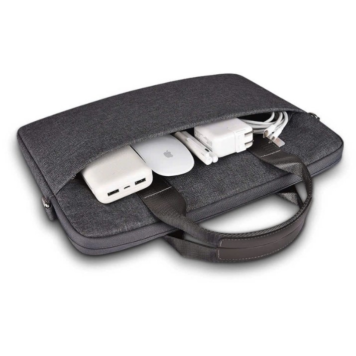 Geanta laptop WiWU 15.6 Minimalist Laptop Bag 2 Gray