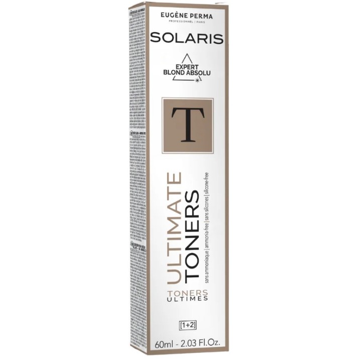 Balsam tonifiantă pentru păr Eugene Perma Solaris Ultimate Toner Beige Quartz 60ml