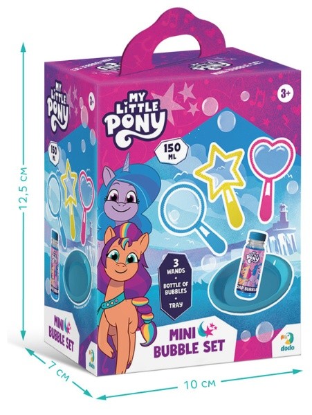 Набор мыльных пузырей Dodo My Little Pony 150ml (200609)