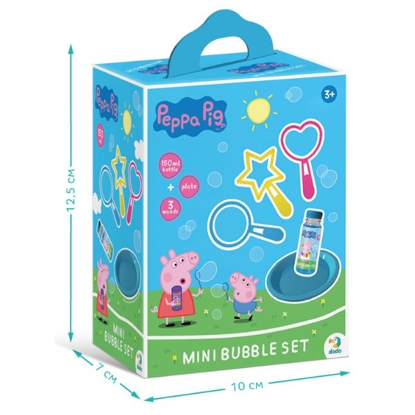 Набор мыльных пузырей Dodo Peppa Pig 150ml (200608)
