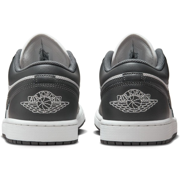 Кеды мужские Nike Air Jordan 1 Low Iron Grey/Summit White, s.47