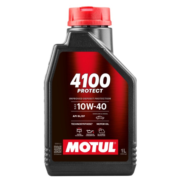 Моторное масло Motul 4100 Protect 10W-40 1L (112999)