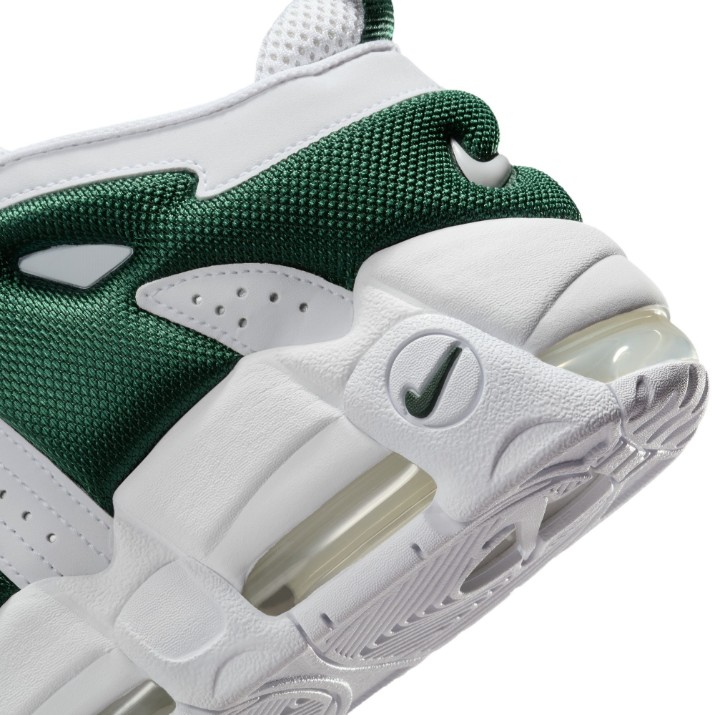 Adidași pentru bărbați Nike Air More Uptempo Low White/Fir, s.40