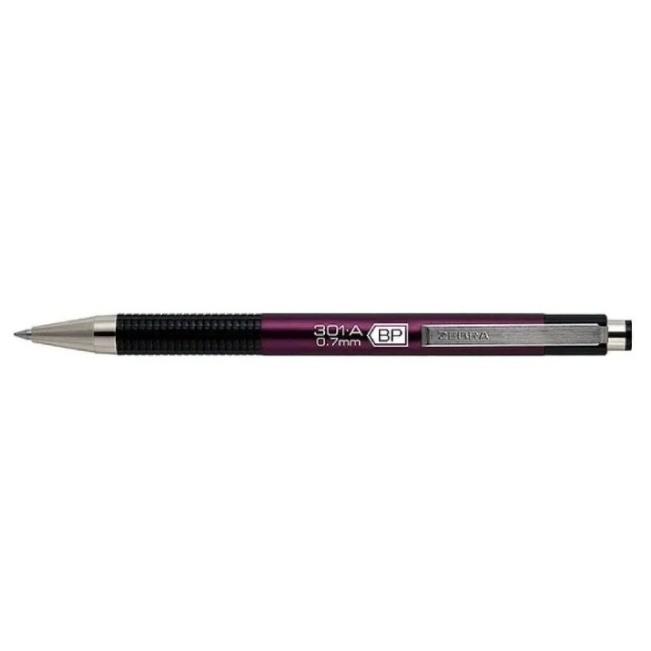 Шариковая ручка Zebra F301A Maroon (56017)