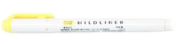 Marker Zebra Mildliner Yellow (56078)