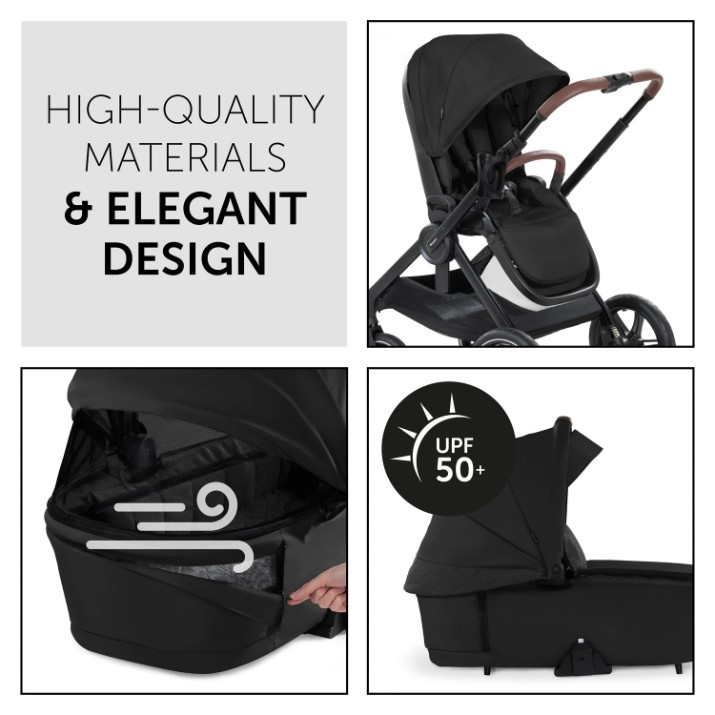 Коляска Hauck Walk N Care Air Set Black 2in1 (HK.125432)