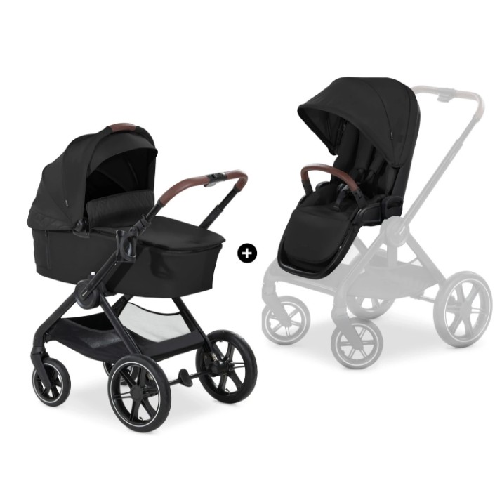 Коляска Hauck Walk N Care Air Set Black 2in1 (HK.125432)