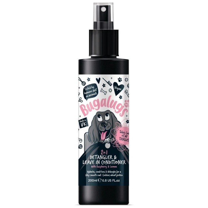 Кондиционер Bugalugs Detangling & Leave in Raspberry & Lemon 200ml