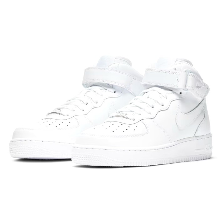 Ботинки женские Nike Wmns Air Force 1 07 Mid Triple White, s.36