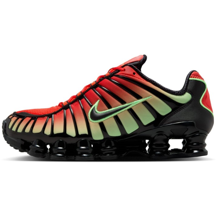 Adidași pentru bărbați Nike Shox Tl Light Crimson/Green Strike/Black, s.40.5