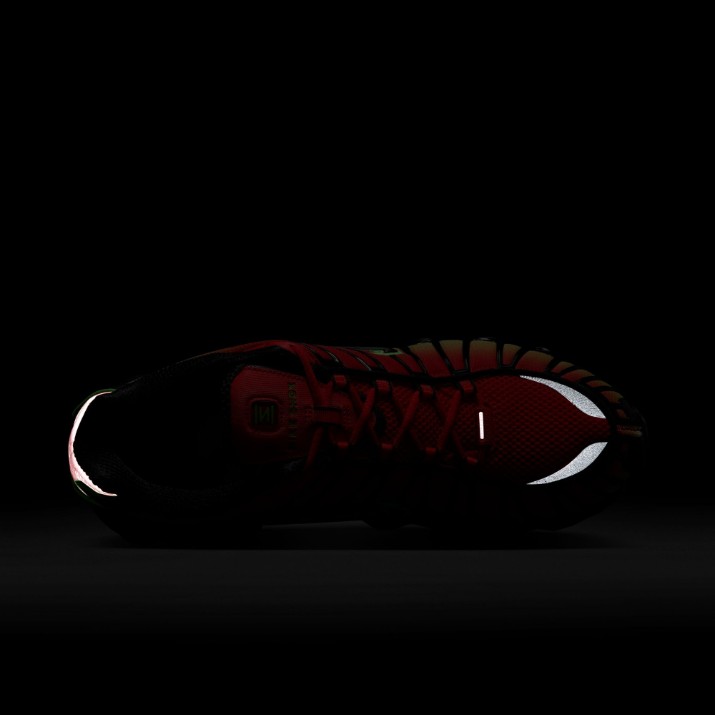 Кроссовки мужские Nike Shox Tl Light Crimson/Green Strike/Black, s.40.5