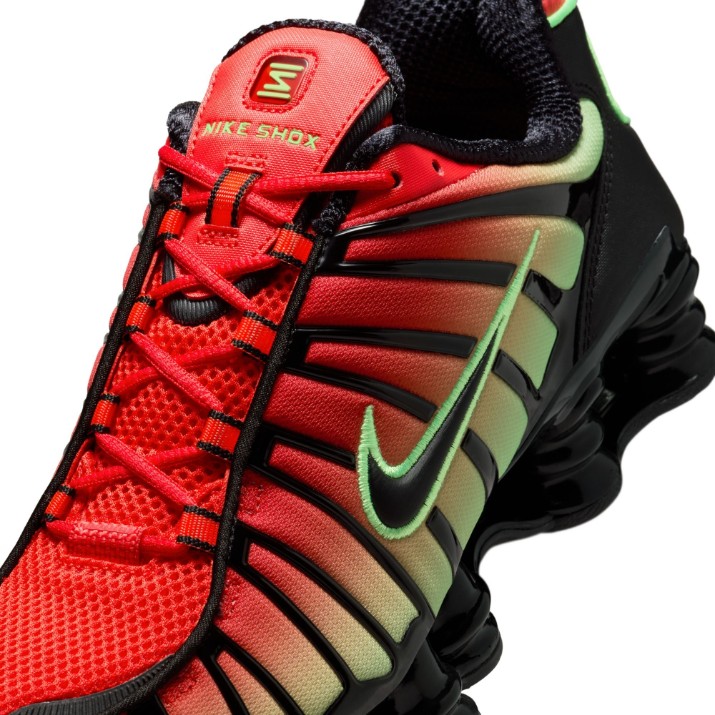 Adidași pentru bărbați Nike Shox Tl Light Crimson/Green Strike/Black, s.46
