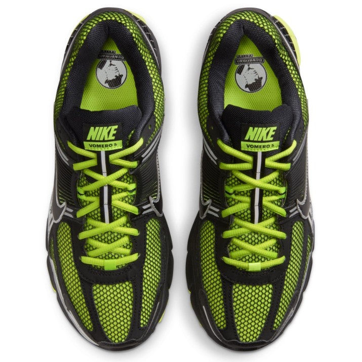 Adidași pentru bărbați Nike Zoom Vomero 5 Lemon Venom/Black/White/Metalic Silver, s.46