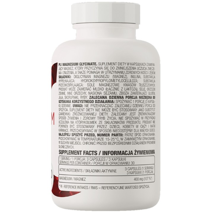 Витамины Ostrovit Magnesium Glycinate 90cap